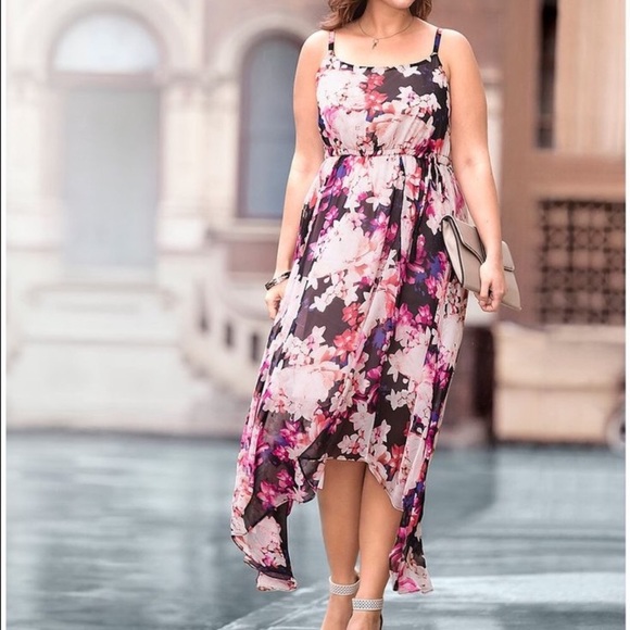 Lane Bryant Dresses & Skirts - Lane Bryant 18/20W floral maxi dress